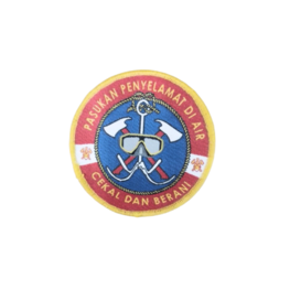BOMBA PASUKAN PENYELAMAT BADGE WOVEN